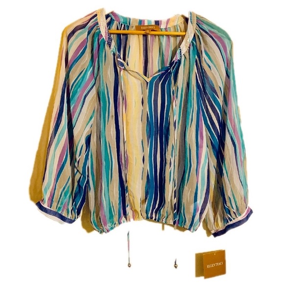 Ellen Tracy Tops - Brand New! Women’s Ellen Tracy Shear Shirt